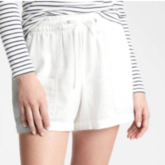 GAP Factory White Pull-On Utility Shorts - Picture 2 of 10
